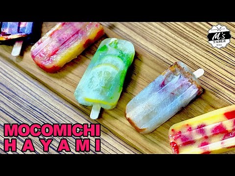 #89 4 types of original ice candies