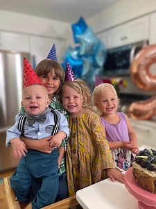 1.1M views · 140K reactions | We make cake for our little brother Adam ❤️ He’s 9 months now | CookingwithSammy | Facebook