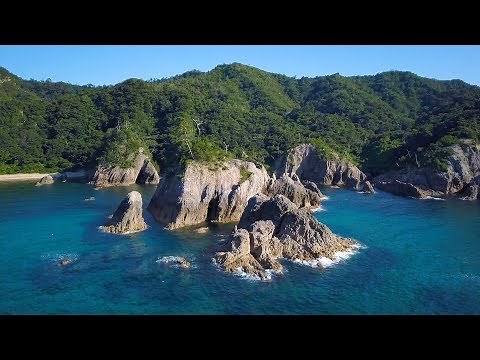 [ 4K UHD ]絶景空撮:山陰海岸ジオパーク San’in Coast Geopark ( Aerial Drone shot )