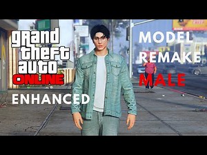 GTA V Online Enhanced Character Creation - Male - PC - แบบสร้างตัวละครชาย