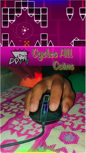 Geometry Dash - Cycles All Coins #geometrydash #shorts #erroryt