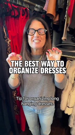 Closet Organization: See & Wear All Your Dresses