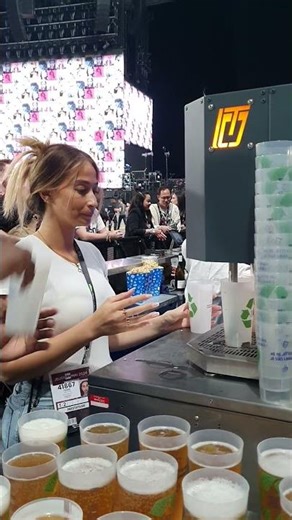 Mobile Plug & Play Beverage Dispenser for Arenas & Large Events - Taylor Swift