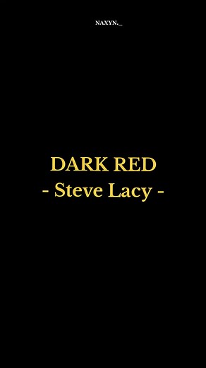 Dark Red by Steve Lacy | Drum & Guitar Cover