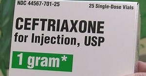 Alabama health officials issue warning on commonly used drug, Rocephin