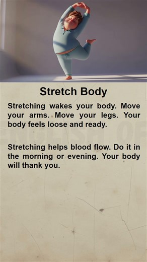 Stretch Body #shorts #english #englishmerl #englishreading #englishgrammar #education