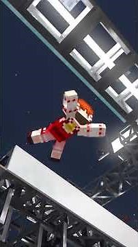 SASUKE第6回再現マップ 3rd STAGE-1【Minecraft SASUKE】#shorts #minecraft #ninjawarrior #sasuke #マイクラ