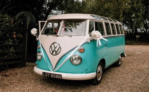 VW Splitscreen Samba Wedding Car Hire in Linton Heath | Photos, Reviews & Enquiries