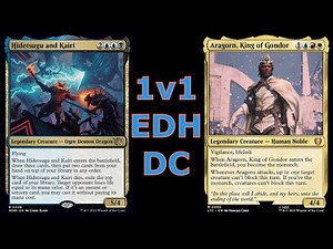 Hidetsugu and Kairi v Aragorn, King of Gondor 1v1 EDH | Duel Commander (S1 E9)
