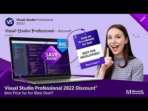 Visual Studio Professional 2022 DISCOUNT – BEST DEALS & Where to BUY!