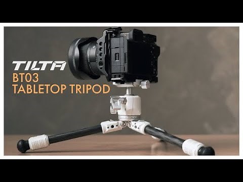 A Multifunctional Tabletop Portable Tripod - Tilta BT03 Review and Demo