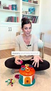 Shape Sorter House (Cognitive/Fine Motor) - Carousel Play Guide