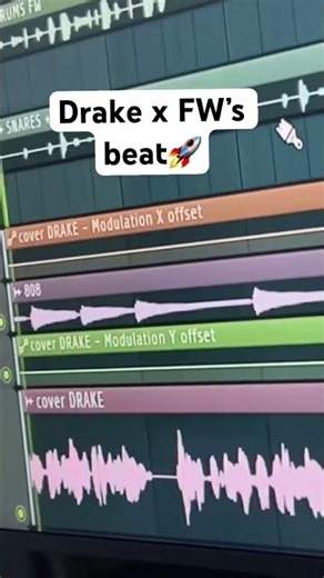 How yo make Drake type beat 🚀🚀 #flstudio #musicproducer #typebeat #producer #music #viral