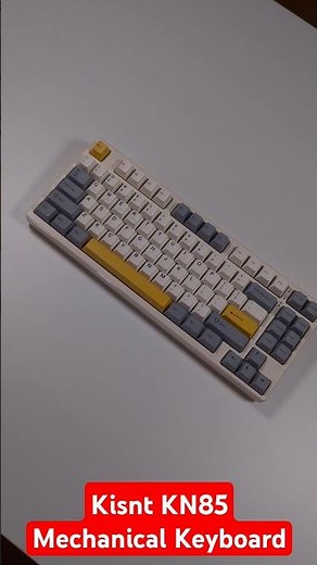 Kisnt KN85 Mechanical Keyboard - Budget Monster ? (imported from US)