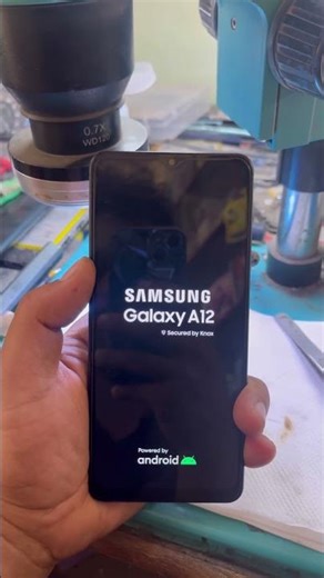 ￼ Samsung a12 automatic recovery mode problem flashing job done #smartphone #realme #samsungleak #r”