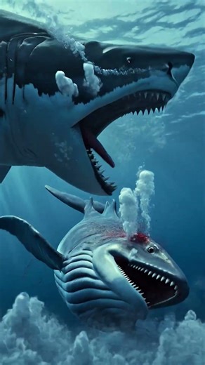 This Shark Could Bite a T-Rex in Half… 😳🦈 #youtubeshorts #cinematicshort