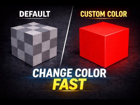Change Any Object’s Color in Unreal Engine 5 (2-Minute Tutorial)