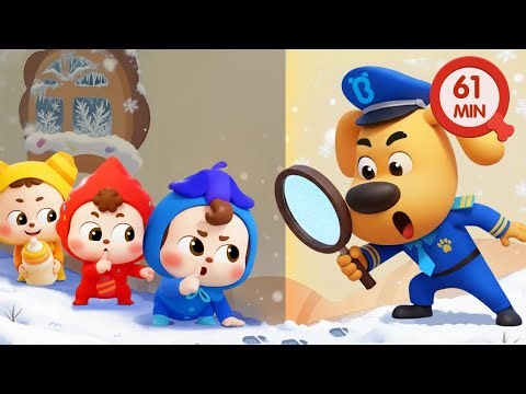 Police Finding Babies | Baby Care | Fun Stories | Kids Cartoon | Sheriff Labrador