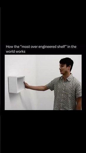 How the "most over engineered shelf” in the world works