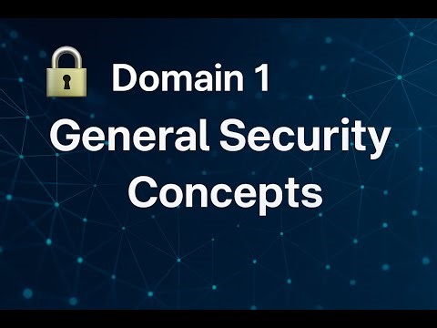 Domain 1.0 – General Security Concepts | CompTIA Security+ (SY0-701) Exam Prep