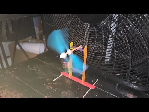 (D.I.Y) Homemade Twin Blade Coaxial Wind Spinner