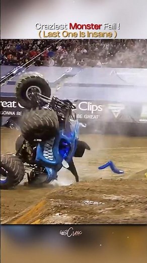 Craziest Monster Truck Fails Ever! 😂🚛 #Shorts