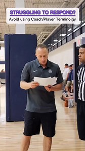 avoid using coach/player terminology! join the community at https://www.patreon.com/crownrefs | Paul Diasparra
