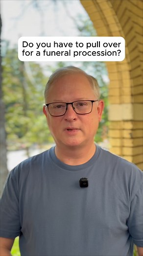 60K views · 1.6K reactions | Do you HAVE to pull over for a funeral procession? #morticiansoffacebook #funeral #cemetery | Fun Funeral Facts | Facebook