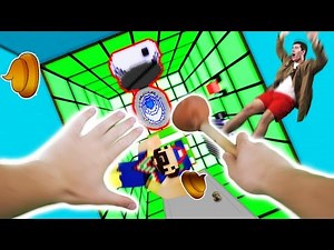 Realistic Minecraft - FALLING INTO A TOILET IN REAL LIFE!