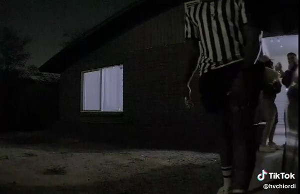 Tesla Sentry Mode catches some characters on Halloween! #Tesla #TeslaTok #TeslaFeatures #Halloween #TeslaSentryMode