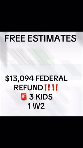 1 W-2 3 kids ≠ max refund by default 🚨 DIY tax software files… but it doesn’t optimize. Strategy is where the money is 💸 My VIP Client Waitlist is OPEN with: ✔️ Priority filing ✔️ Tax strategy review ✔️ Exclusive VIP perks 🎁 Luxury giveaways included ✨ 👉🏾 Comment “ESTIMATE” to secure a VIP spot #taxseasonready #taxpreparer #fypreelsً #maxrefund | Brittney Holmes