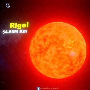 43K views · 773 reactions | Earth VS Rigel Supergiant Star #UniverseScience | Universe Science | Facebook