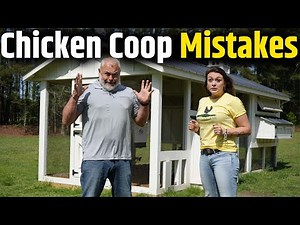 10 Chicken Coop Mistakes you DON'T want to Make !