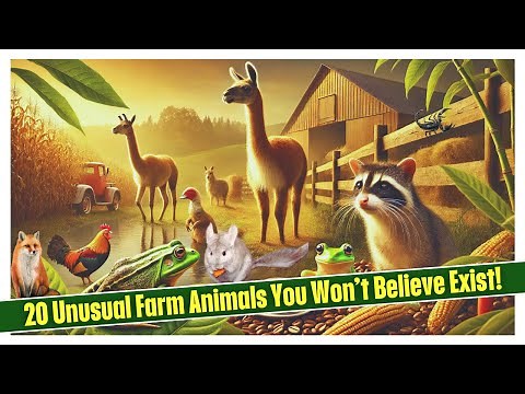 20 Rare Farm Animals and Their Surprising Uses