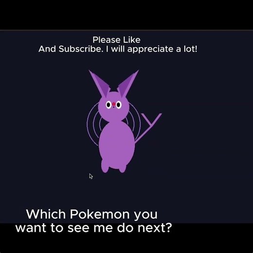 I Created Espeon In Pygame!