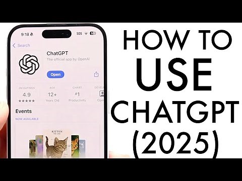How To Use ChatGPT! (Complete Beginners Guide) (2025)