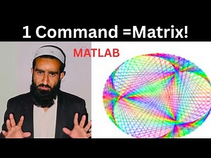 How to Execute 3 Cross 3 Matrix In MATLAB