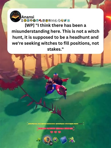 Witch Headhunt: Seeking Fictional Characters