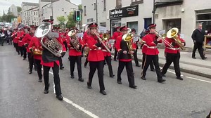 Linlithgow Reed Band with the 7am parade through Linlithgow for the historic Linlithgow Marches today. The last of the early morning marches before the main processions later today. Linlithgow is one of Scotland’s most ancient Burghs, having received a royal charter from King Robert II in 1389. This gave the town’s authorities the right to hold markets, claim revenue and administer the port of Blackness. A condition was an annual payment to the king – and the need to patrol the town’s properties