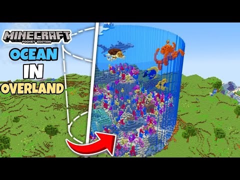 I Transformed the Overworld into a Massive Ocean in Minecraft!