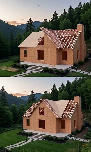 Big Cottage Build: From Forest Floor to Dream Home! | Rustic Hyper-Lapse