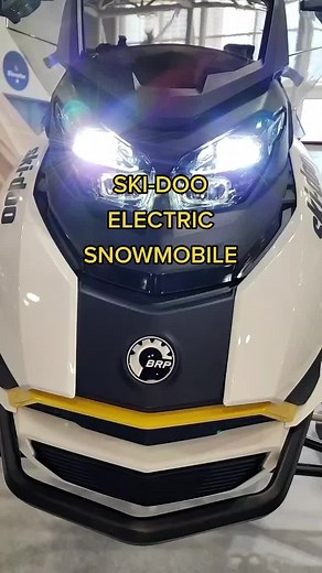Introducing Ski-Doo's Electric Snowmobile Innovation