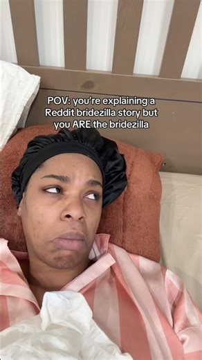 When YOU’RE the bridezilla from the Reddit story👀