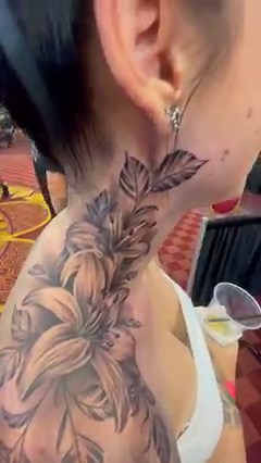 1.1M views · 13K reactions | Neck/Shoulder Tattoo  | Tattoo Lovers | Facebook