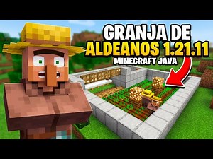 How to Make an Easy Villager Farm - Minecraft Java 1.21.11