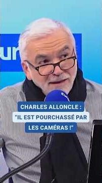 🎥 "Charles Alloncle est pourchassé par les caméras" #europe1 #news