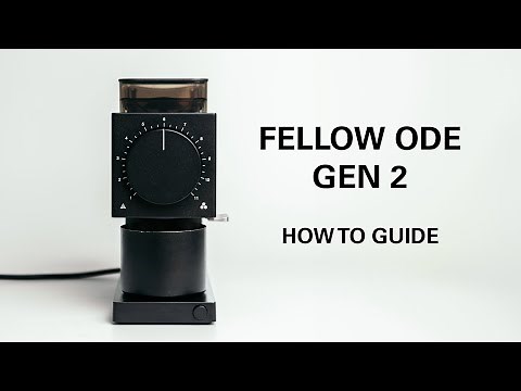 How To Use A Fellow Ode Gen 2 Grinder - Square Mile Coffee Roasters