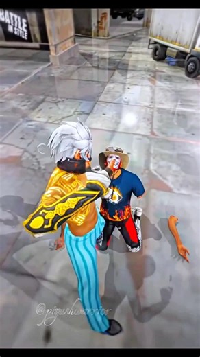 free fire |3D fighting 😱#ytshorts #freefire