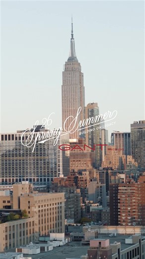 Introducing Spring / Summer 2026: Building on Legacy. This season embraces the timeless appeal of classic American sportswear. Shot in New York City, where Gant’s legacy took shape, the collection highlights iconic pieces brought to life by contemporary style icons whose unique mark on fashion continues to define the modern wardrobe. #Gant