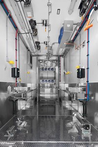 [Hot Item] Factory Price Livestock Mobile Slaughtering Halal Cattle/Sheep Processing Machine Eme-Mobile Container Slaughterhouse Equipment for Abattoir